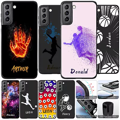 Boys Sport Personalised Phone Case Cover For Samsung Galaxy A14 A35 A54 A05S A15 • £5.39