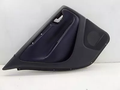 Volvo S60 R Right Rear Leather Door Card Panel Blue Grey 01-09 OEM 39976247 • $99.99
