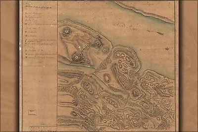 Poster Many Sizes; Map Of Manhattan New York City 1781 In French • $24.03