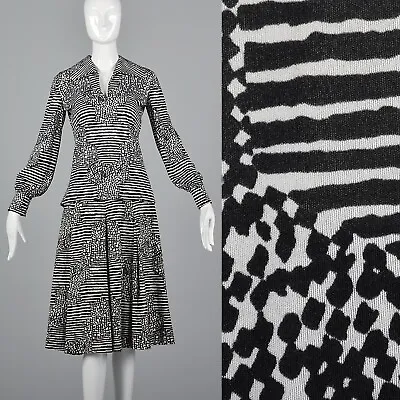 XS Vintage 1960s 60s La Mendola Silk Wool Knit Set Skirt Designer Separates • $567