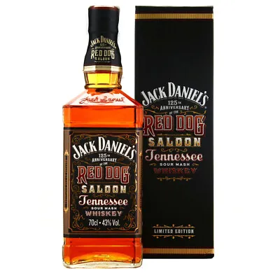 Jack Daniel's 125th Anniversary Of Red Dog Saloon Tennessee Whiskey  • $209