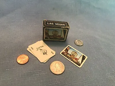 Vintage Golden Nugget Casino Complete Deck Mini Playing Cards Vegas Souvenir • $10