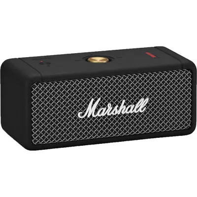 Marshall Emberton Portable Bluetooth Speaker - Black - 1001908 • $99.99