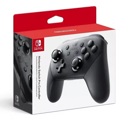 Nintendo Switch Pro Controller Wireless Gaming Black - Brand New • $52.45