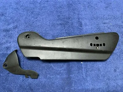 Classic Saab 900 Convertible Right Power Seat Lower Side Black Trim Cover Set • $24.95