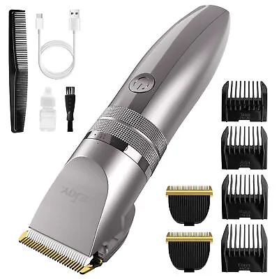 SEJOY Professional Electric Hair Clippers Rechargeable Beard Trimmer Haircut Kit • $25.99