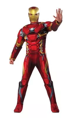 Captain America Civil War Iron Man Costume - Standard( Jacket Size 38-44 )810968 • $57.65