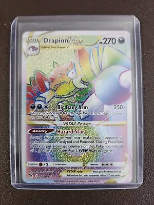 Pokemon TCG - Drapion VSTAR Rainbow Secret Rare Holo - 200/196 - Lost Origin • $0.99