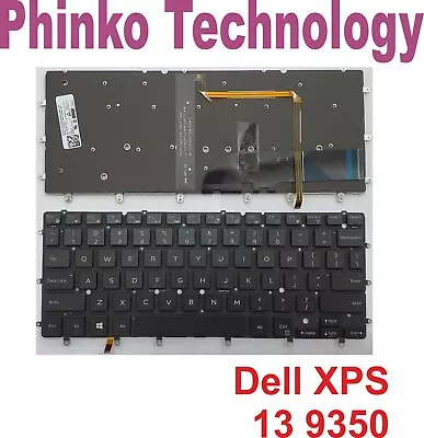 NEW Keyboard For DELL XPS 13 9343 9350 13-9343 13-9350 9360 P54G With Backlit • $39.90