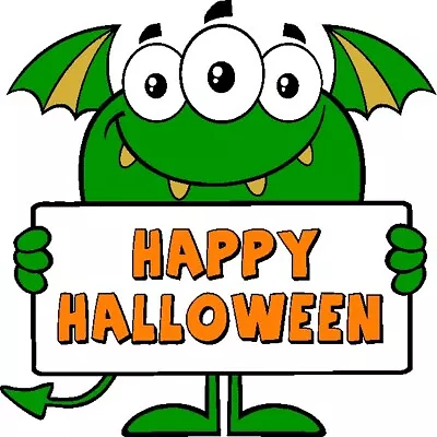 30 Custom Green Halloween Winged Monster Personalized Address Labels • $0.99