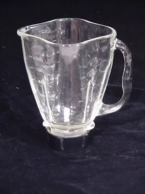 $9.50 • Buy Vintage Genuine OSTER Glass Blender 5 Cup Square Jar REPLACEMENT PART USA Made