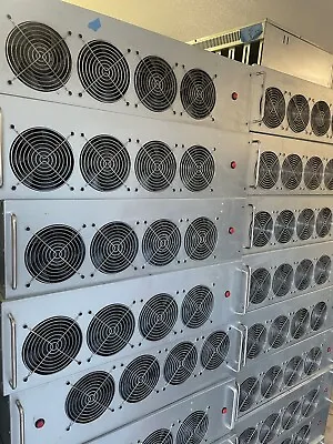 8 GPU Mining Cases W/ 4 Fans SSD CPU 4GB RAM Motherboard. • $195