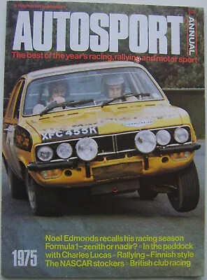 Autosport Annual 1975 Racing Rallying & Motor Sport Inc. Fittipaldi Roger Clark • £15