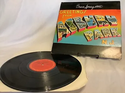 $11 • Buy Greetings From Asbury Park Bruce Springsteen 1979 Vinyl Columbia Records