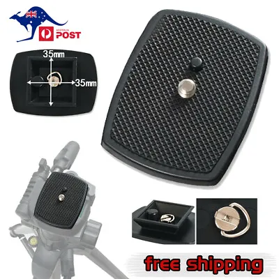 $5.87 • Buy 35*35mm Tripod Quick Release Plate Screw Adapter Mount Head For DSLR Cameras AU