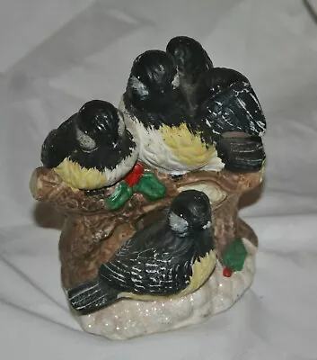 K's COLLECTION BIRDS ON A LIMB PAINTED CERAMIC 4  FIGURINE  • $7.99