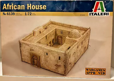 Vintage Italeri 6139 1/72 Scale African House Modelling Kit New Old Stock • $135