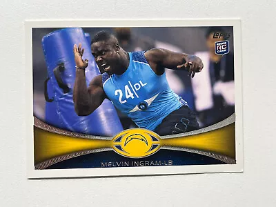 2012 Topps #22 Melvin Ingram Chargers Football Card • $1.60