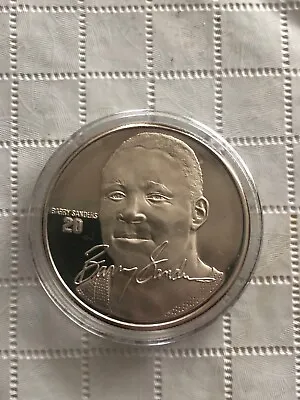 Barry Sanders 1993  1 Troy Oz.999 Silver-Limited Edition • $40