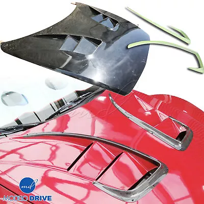 ModeloDrive FRP RAME Hood W Garnishes 3pc SE3P For RX-8 Mazda 04-11 Modelodrive • $880