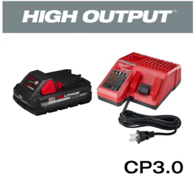 Milwaukee M18 Li-Ion HIGH OUTPUT Starter Kit W CP3.0ah Battery + Charger *NEW* • $96