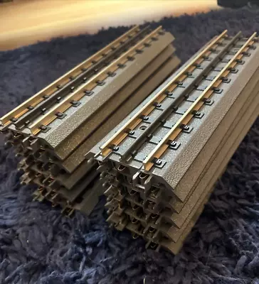 MTH Electric Train Track - Lot Of 12 Straight 10” Sections • $38.99
