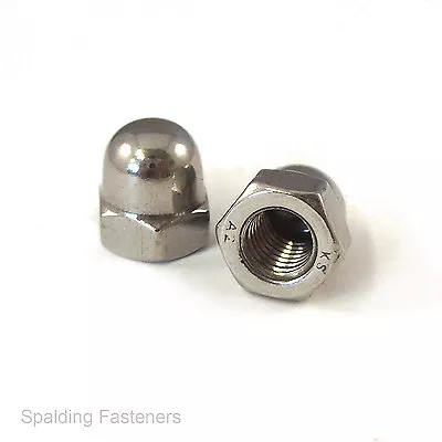 £2.08 • Buy Standard Metric A2 Stainless Steel Hex Dome Acorn Cover Nuts M3,4,5,6,8,10,12,16