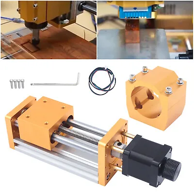 Z Axis Sliding Table Ball Screw Linear Slide Stage 85mm Stroke For CNC Machine • $65.55