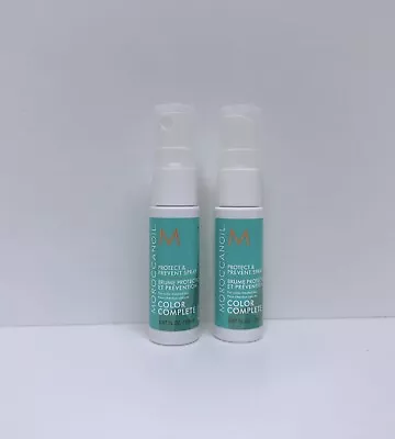 2 X Moroccan Oil Protect & Prevent Spray Color Complete 0.67 Oz Each • $10.95