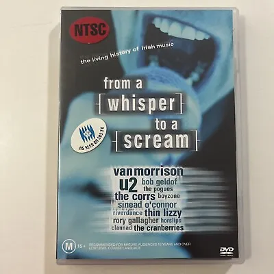 From A Whisper To A Scream -  Living History Of Irish Music (DVD 2000) • $8.42