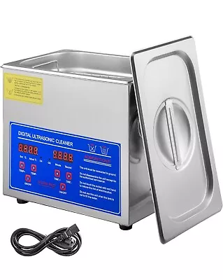 Tbond 3L Dental Ultrasonic Cleaner Industry Heated W/Timer Jewelry Ring Glasses • $69.90