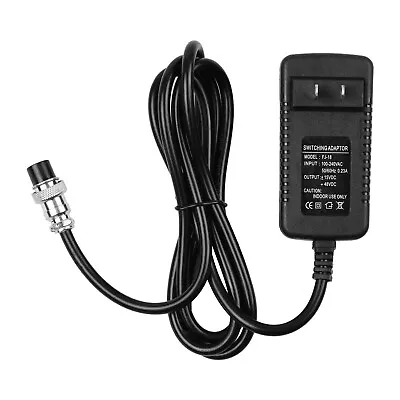 15V Mixing Console Mixer Power Supply AC Adapter 4-Pin Connector US Plug V1J2 • $12.12