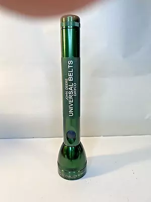 MAGLITE LIME GREEN Flashlight “Rare” John Deere Dayco MAG-LITE USA Works 11 Inch • $105