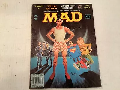 Mad Magazine( Superman ) October 1981 Number 226 • $7.50