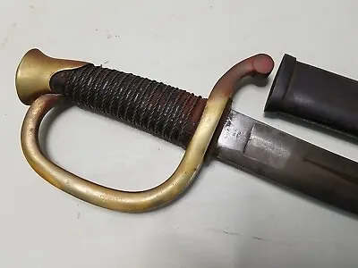 Ames Civil War Model 1840 Artillery Sword Saber W/Scabbard - 1864 MM • $875