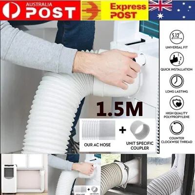 $29.95 • Buy 1.5M Portable Flexible Air Conditioner Parts Exhaust Pipe Vent Hose Diam 13/15CM
