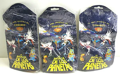 12pc 3 Pkg Battle Of The Planets EURO 3  Space Comando Figures 1980 Vintage      • $43.11