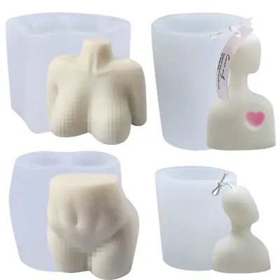 £9.02 • Buy 3D Candle Moulds Female Body Silicone Soap Mold DIY Aromatherapy Wax Resin Craft