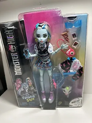 Monster High FRANKIE STEIN 11  Doll With Accessories (2022 Mattel) NIB • $38