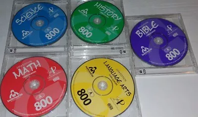 Switched On Schoolhouse LOT Of 10 Discs Language Biblemathsciencehistory 800 • $19.99