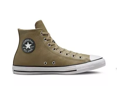 Converse Chuck Taylor All Star High Leather Brown/Tan Trainers-UK 8-100% Genuine • £44.99