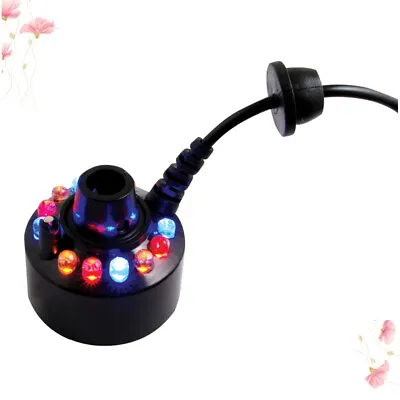 Ultrasonic Air Humidifier LED Light Fog Water Fountain Pond Mist Maker • £15.99