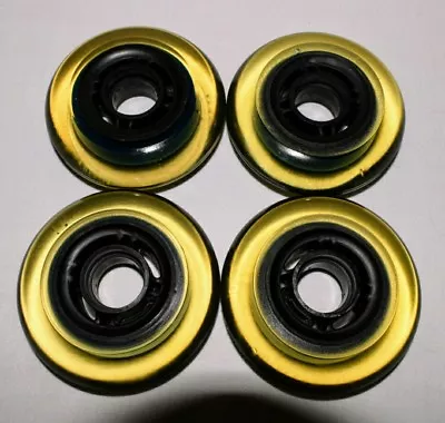 4-Pack - K2 Kinetic Inline Skate Wheels - Roller Hockey Indoor 77.5mm 68a • $10