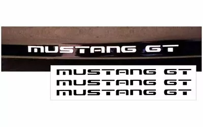 1987-1993 Mustang Embossed Bumper Letters - GT Or LX Models Gloss RED N070-RD • $37.95