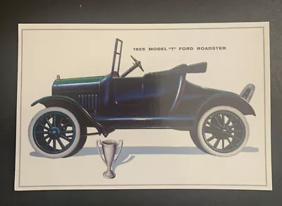 1925 Model T Chopped Coupe Kit. “Picture Card” 143 1616 AMT 1:25 Model Car Parts • $3.99