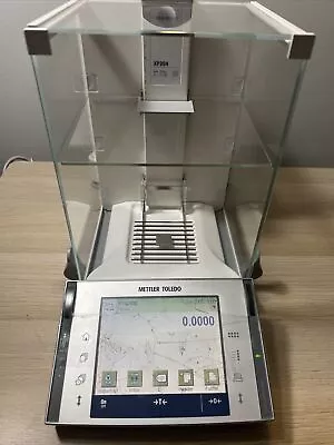 Mettler Toledo XP204 Analytical Balance 220 Gx0.1 Mg W/ Adapter • $1200