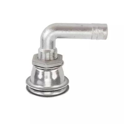 Stainless Steel 90 Degree Marine Fuel Tank Vent Thru Hull Boat Yacht Gas • $19.64