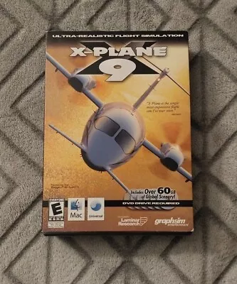 X-Plane 9 - Flight Simulation - 6 Discs - Used. • $7.77