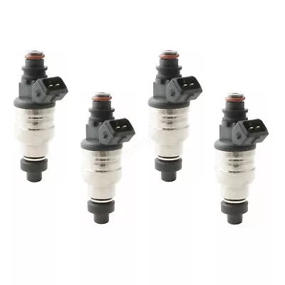 550cc Fuel Injectors Fit Honda B16 B18 B20 D16 D18 F22 H22 H22A VTEC Free Clips • $52.95