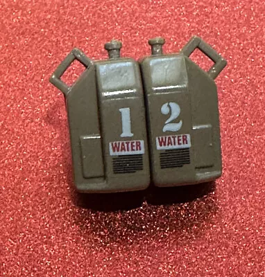 Vintage GI Joe ARAH 1984 VAMP Mark II WATER CAN 1 And WATER CAN 2 Vehicle Parts • $29.99